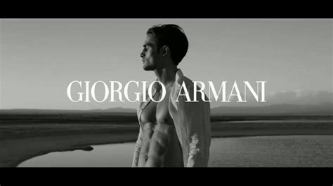 giorgio armani advert actor